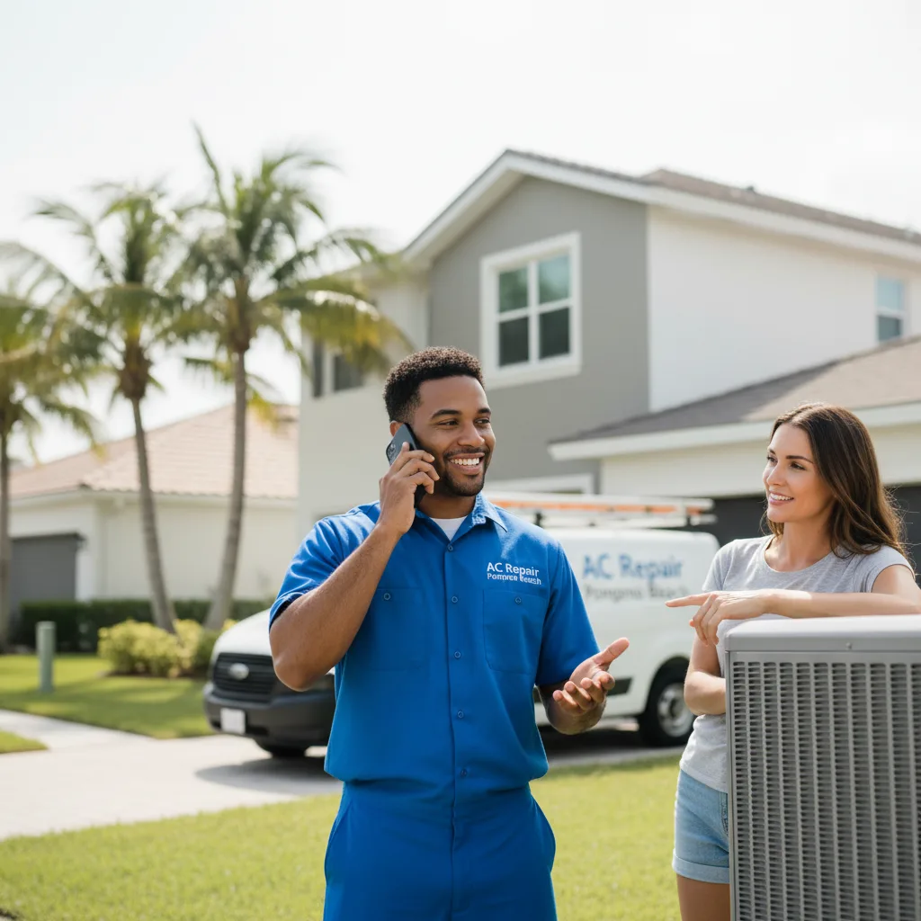 AC Repair Pompano Beach customer support in East Liverpool